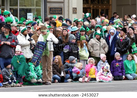 St. Patrick\'s Day Parade in Cleveland, Ohio