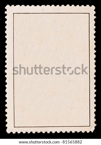 Blank Stamp