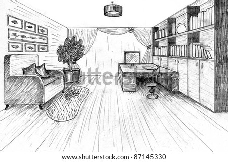 Interior Building Sketches