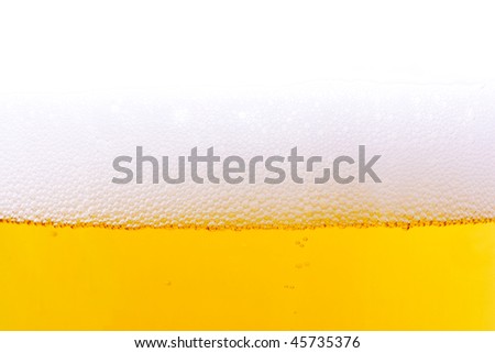 beer with a bubbles background
