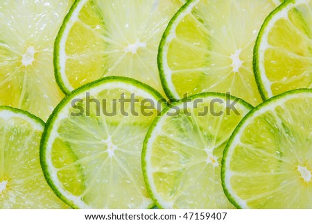 juicy green fresh lime background