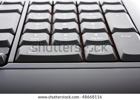 stylish black computer keyboard background