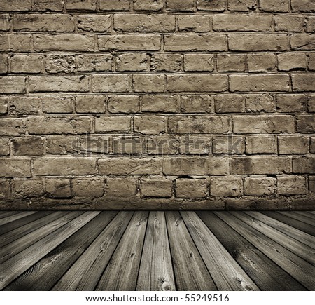vintage black and white textured brick wall