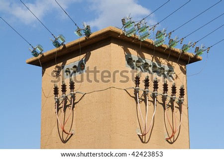 An electricity house in Italy