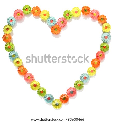 Frame - Flower Heart Stock Photo 93630466 : Shutterstock