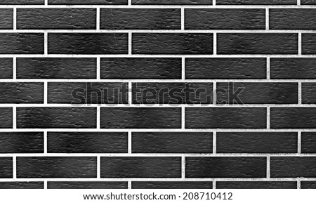 Background of  red  Black and white bricks wall texture