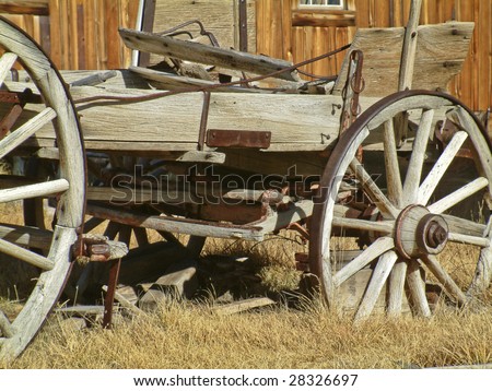 old ghost town western stage coach