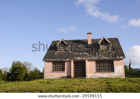 abandoned house in need of repair