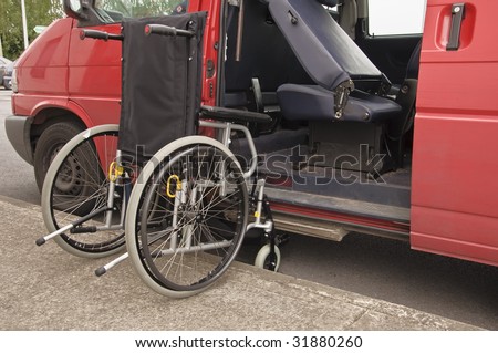 wheelchair facilitate van