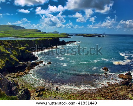 photo scenic capture from the ring of kerry, ireland