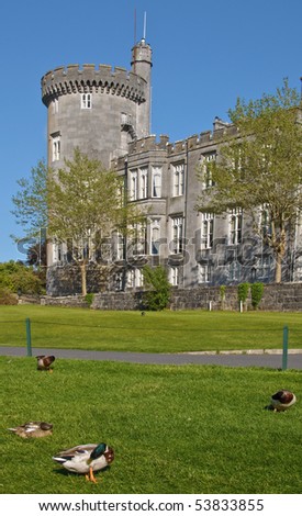 ancient irish castle in the west of ireland