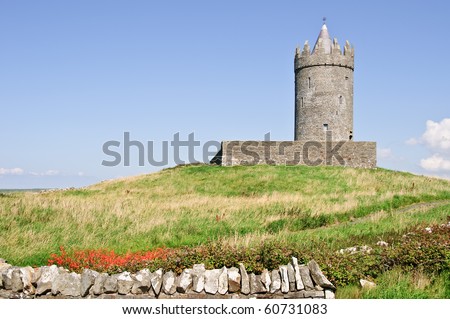 photo irish castle from the west of ireland