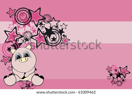 Baby Cartoon Piglet