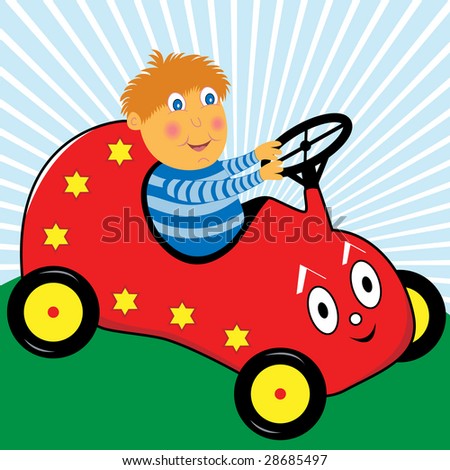 Toy Cartoon Car