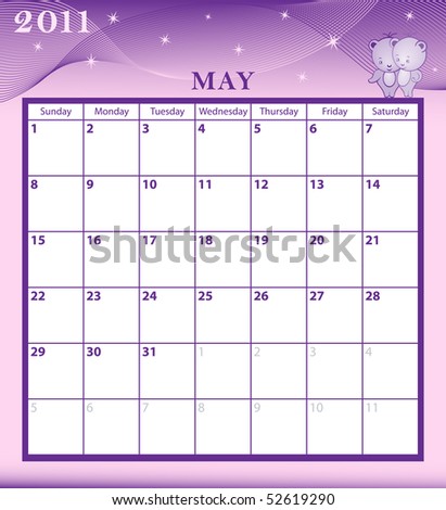 May+month+2011+calendar