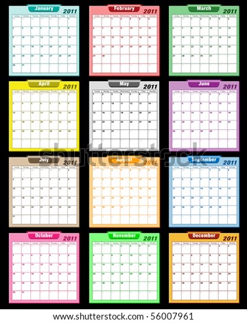 Calendar Boxes
