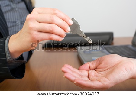 hand over keys