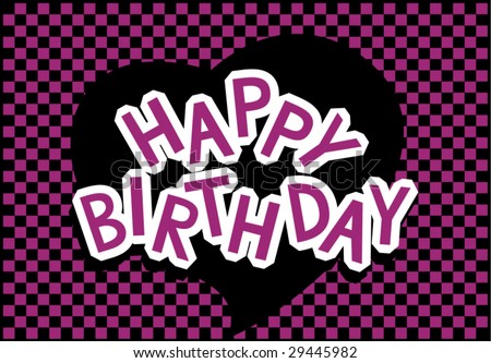 Happy Birthday  - Page 2 Stock-vector-happy-birthday-violet-and-black-emo-style-29445982