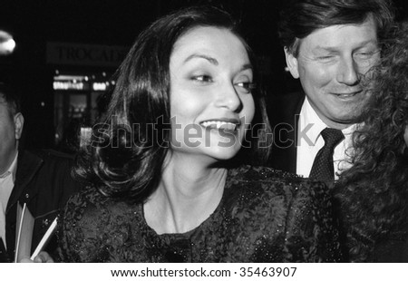 stock photo : LONDON- CIRCA 1989: Shakira Caine, former model and wife of