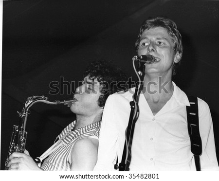 LONDON-DECEMBER 11: The Method, British pop group, perform live on stage on December 11, 1978 at the Starlight Rooms in West Hampstead, London.