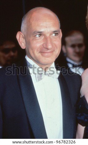 LONDON - CIRCA SEPTEMBER 1991: Ben Kingsley, British actor, attends an awards ceremony circa September 1991 in London. In 1982 he won an Oscar for his lead role in the film Gandhi.