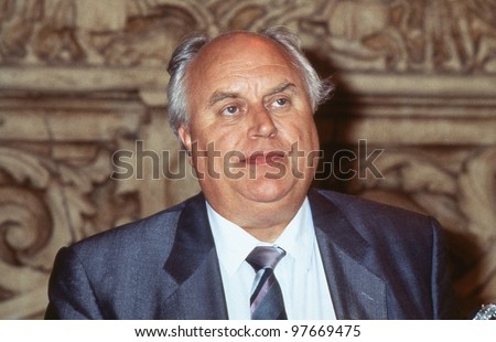 BLACKPOOL, ENGLAND - Norman Willis, General Secretary of the Trades Union Congress, speaks at their conference on September 4, 1989 in Blackpool, Lancashire. He held the office from 1984 until 1993.
