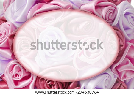 Delicate background with pink roses, place for text, for design use