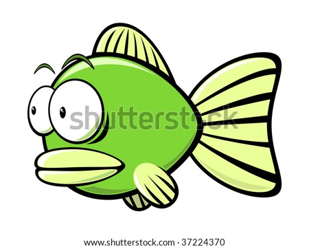 fishes cartoon pictures. stock vector : cartoon fish