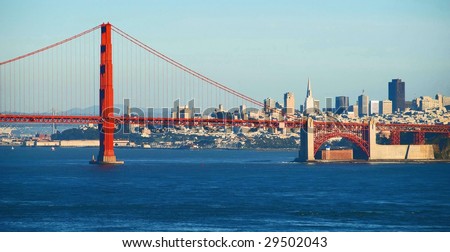 with San Francisco Skyline