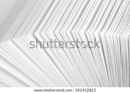 Close-up of open business catalog with ring binder Close-up of open business catalog with ring binder