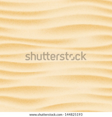 Seamless texture of sand beach. Sand background template. Sand beach