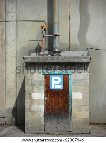 Cinder Block Shed