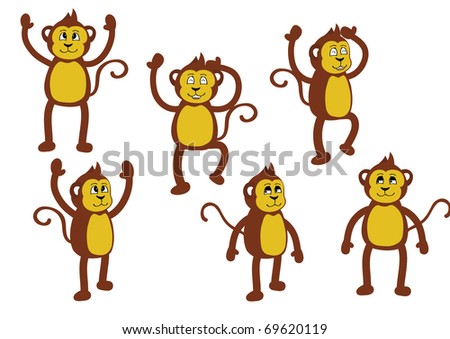 Pics Of Monkeys. group of monkeys in action