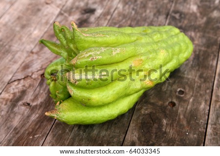 buddha\'s hand fruit, this fruit is citrus much like a lemon or lime, and gets its name from its unusual form or shape