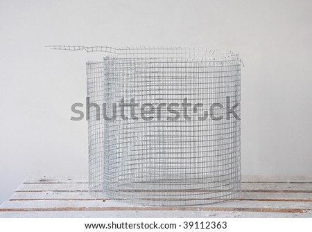 building wired net in unfinished interior