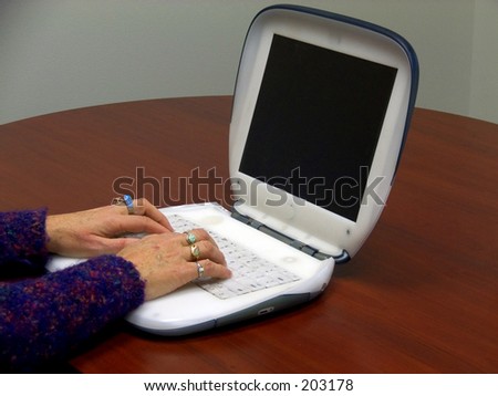 Laptop Computer User