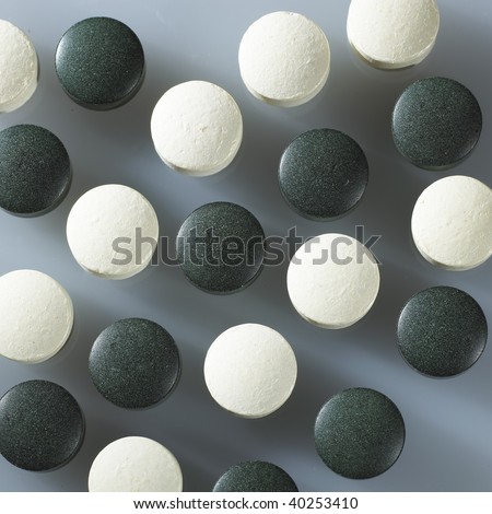 Black and white tablets