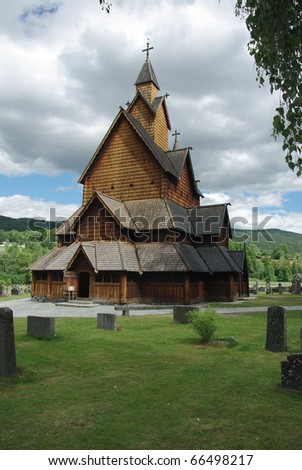 Norway - church in stav style