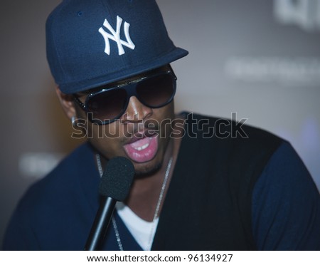 ORLANDO, FLORIDA - FEB. 24: R&B singer Ne-Yo attends the VIP All-Star party hosted by Dwight Howard and Adidas.  Feb. 24, 2012 in Orlando Florida.