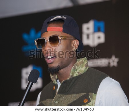 ORLANDO, FLORIDA - FEB. 24: Rap artist B.O.B attends the VIP All-Star party hosted by Dwight Howard and Adidas.  Feb. 24, 2012 in Orlando Florida.