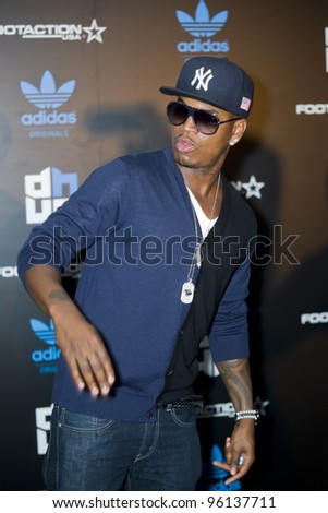 ORLANDO, FLORIDA - FEB. 24: R&B singer Ne-Yo attends the VIP All-Star party hosted by Dwight Howard and Adidas on Feb. 24, 2012 in Orlando Florida.