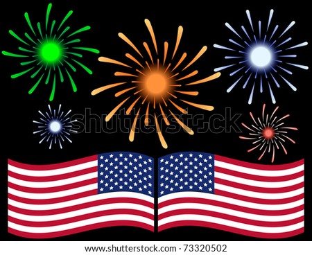 fireworks background for powerpoint. hot 4th of July Fireworks,