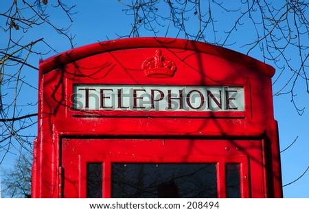 Telephone Box, London