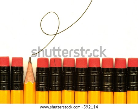 stock photo Odd One Out