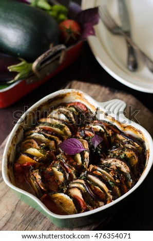 What is the main ingredient of ratatouille?