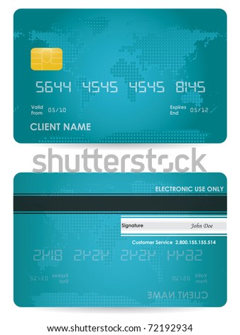 credit card logos eps. stock vector : Vector credit