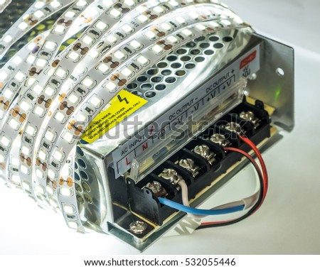 Different LED strips LED garland Power Supply