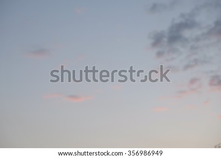 Abstract blurred morning sky of the first day of year 2016 background