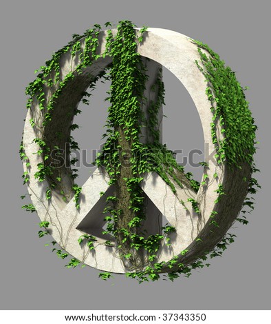 Peace symbol stoneivy
