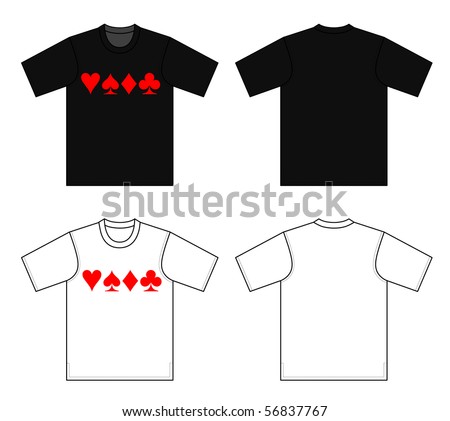 white tee shirt outline. stock vector : Outline t-shirt
